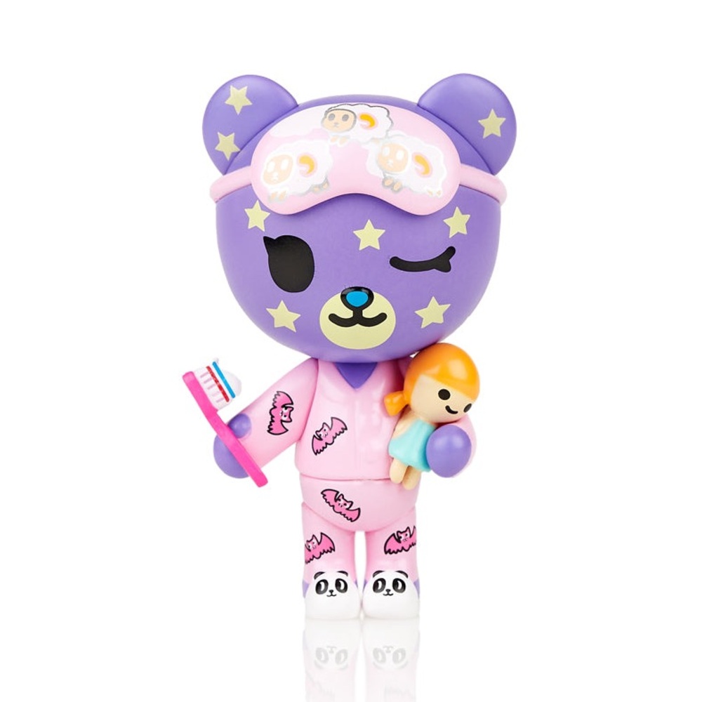 tokidoki Lumi and her Beary Cute Friends Glamping Queen Mini Figure